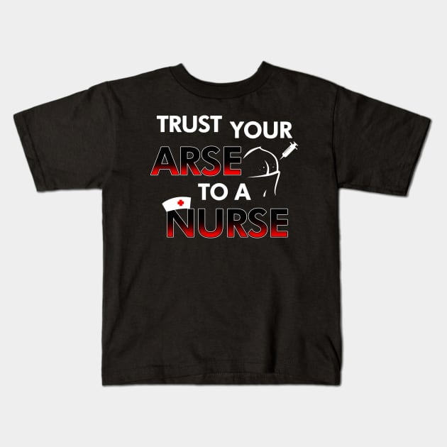Funny Proud Nurse Humor Gift For Nurses Kids T-Shirt by Originals By Boggs